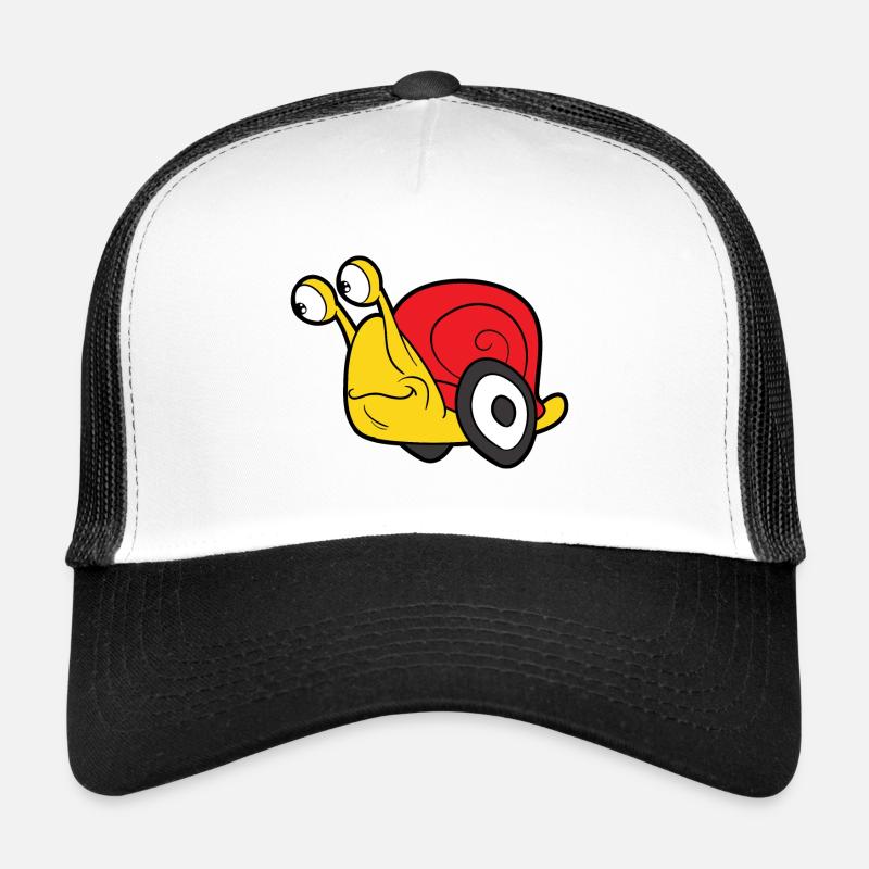 Funny Cute Cool Snail Snail Shell Trucker Cap
