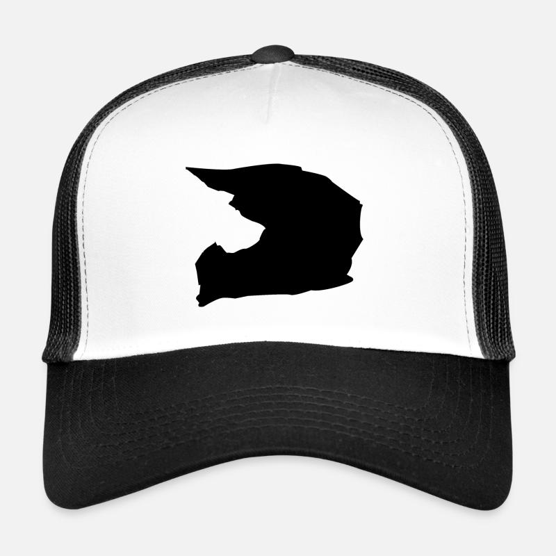 Crosshelm - Trucker Cap - Weiß/Schwarz