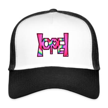 The Hidden Hope - by YoshiArt - Trucker Cap - white/black - Front