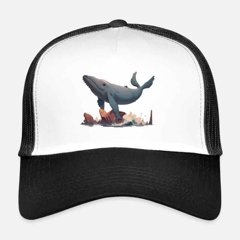 Fliegender Wal Trucker Cap