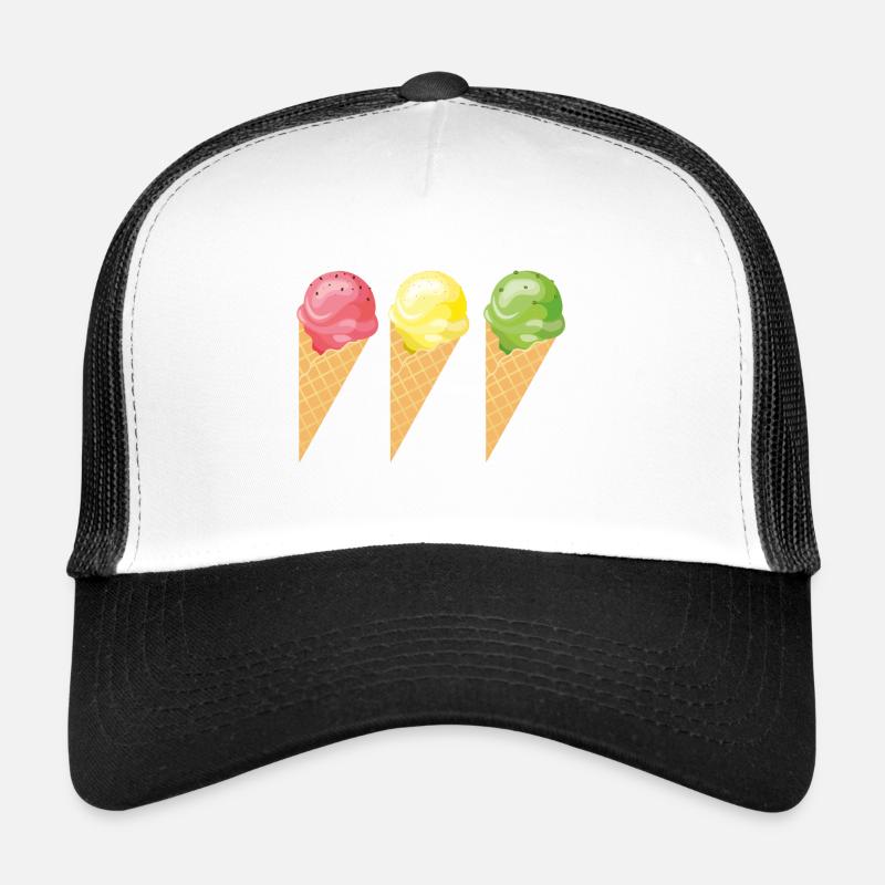 Glace ... Casquette trucker 