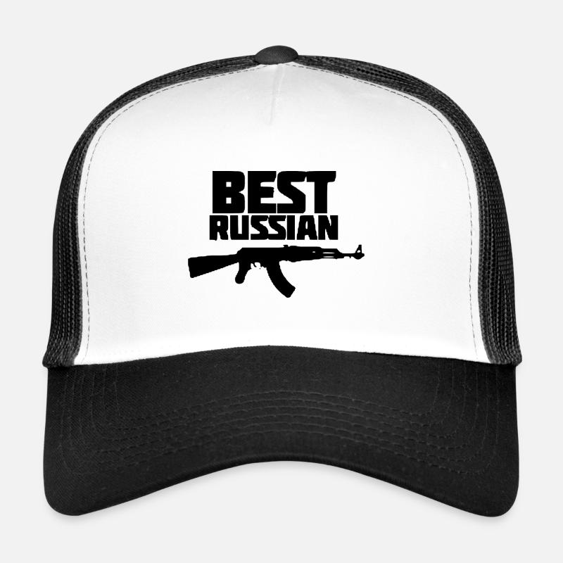 Meilleur russe AK 47 Kalachnikov Original Russes Casquette trucker 