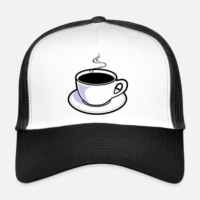 Kaffee, Tasse, Koffein Trucker Cap
