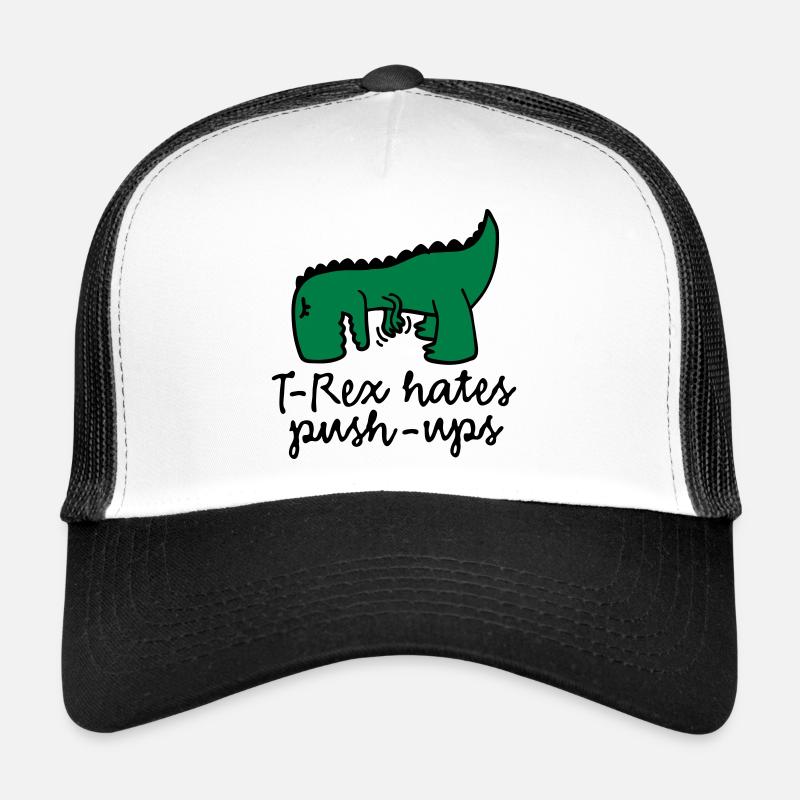 T-Rex déteste push-ups Casquette trucker 