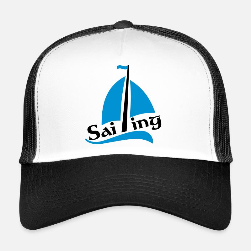 bateau à voile Casquette trucker 