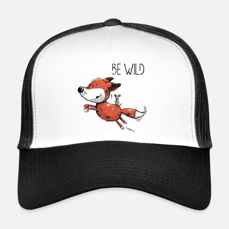 Be Wild Fuchs mit reitender Maus - Baby - Comic Trucker Cap
