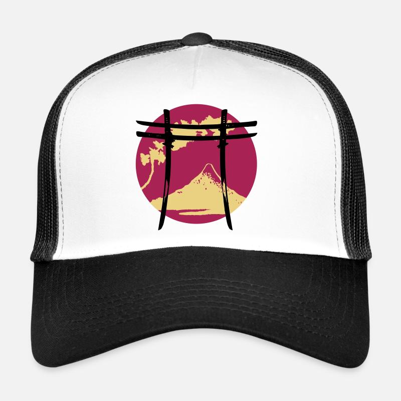 Arche japonaise Torii Casquette trucker 