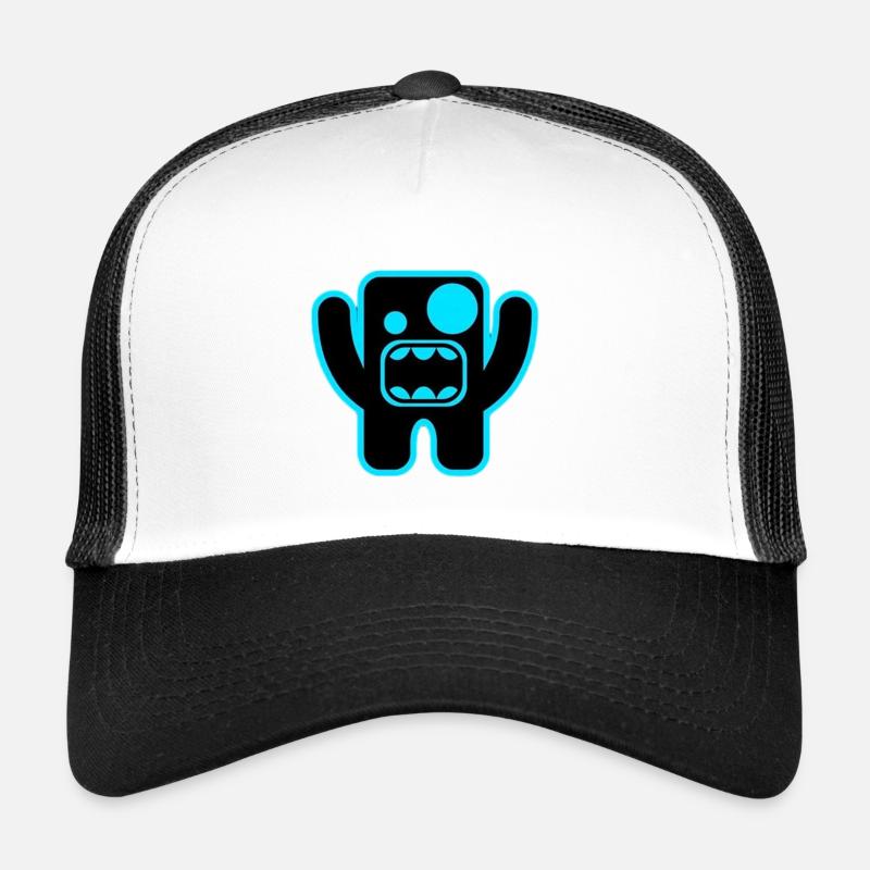 Monsters screaming Trucker Cap