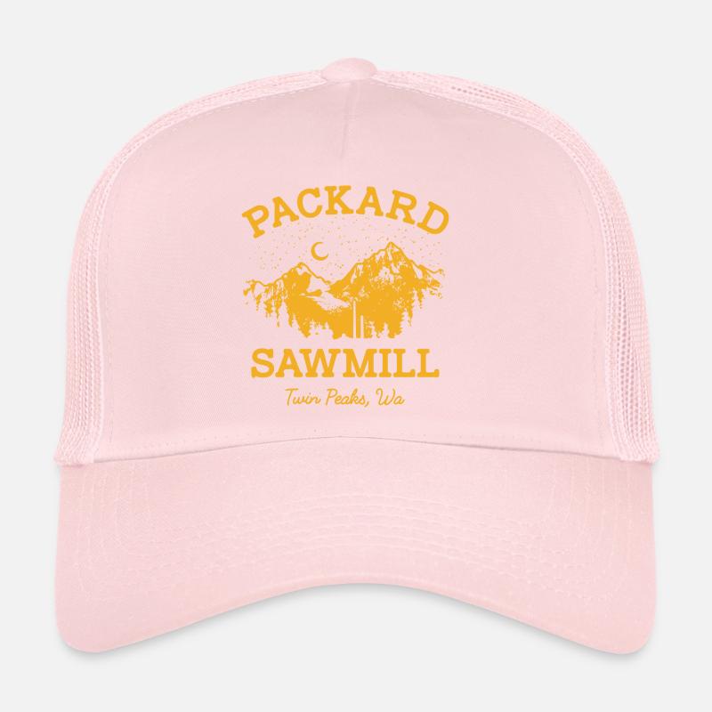 Packard Sawmill Graphic Trucker Cap