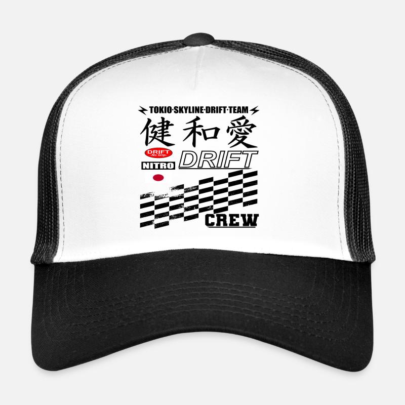 Drift Racing Trucker Cap