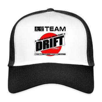 Drift Racing Team - Trucker Cap - white/black - Front