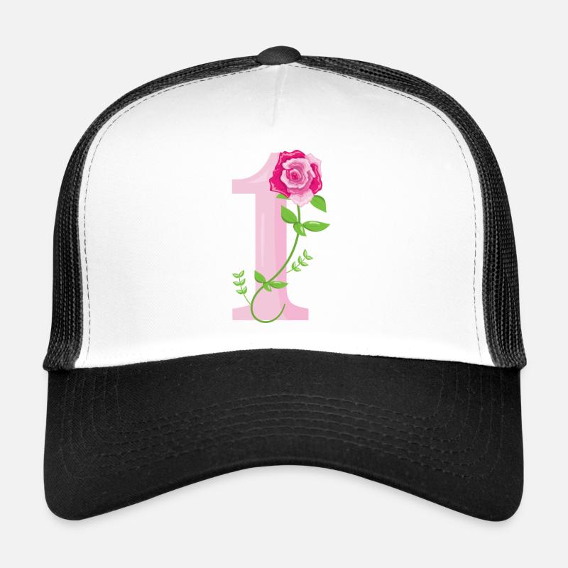 1 NUMBERS Trucker Cap