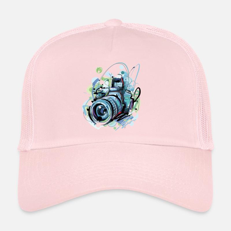 Urban Burst Camera Trucker Cap