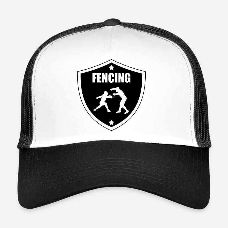 Fencing - Trucker Cap - Weiß/Schwarz