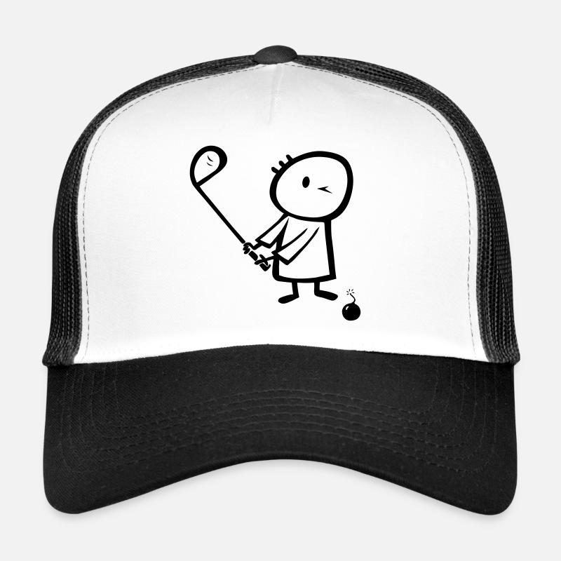 Bombenleger-Golf Trucker Cap