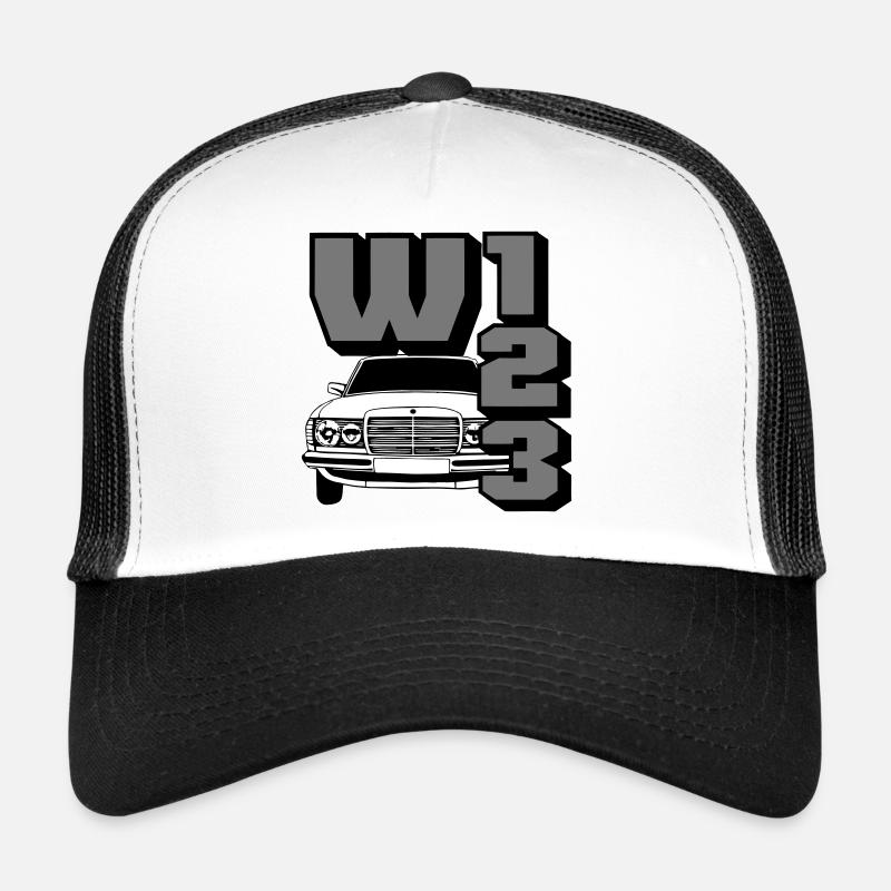 MB w123 , Youngtimer , Oldtimer , Kult Car (25) Trucker Cap