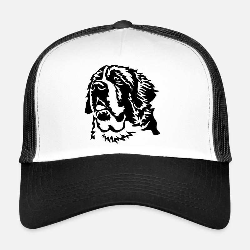 Bernhardiner Kopf Trucker Cap