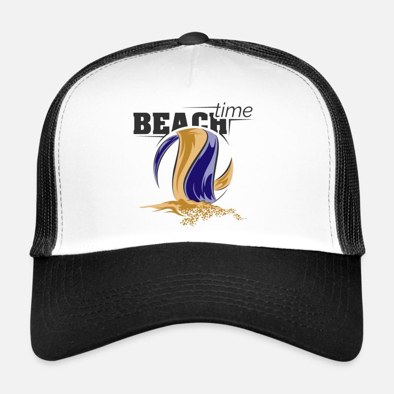 Icône du logo de la Coupe des vacances d’été de beachvolley Casquette trucker 
