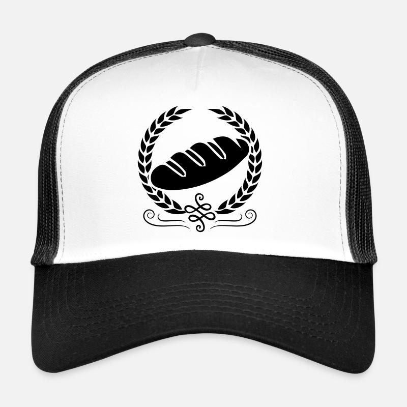 brot icon symbol kranz Trucker Cap