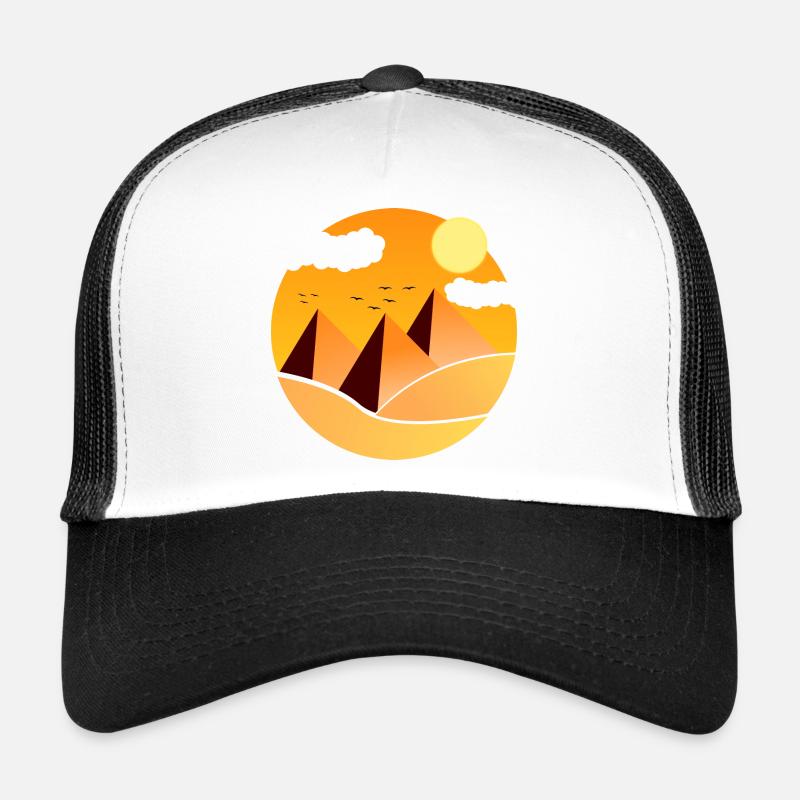 Egypte Egypte pyramides Caire Idée cadeau vacances Casquette trucker 