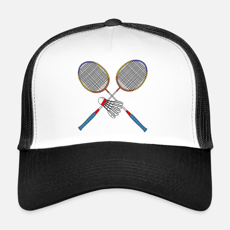 Raquette et navette de badminton Casquette trucker 