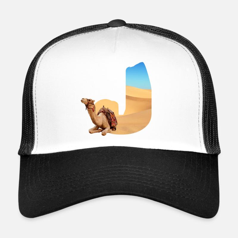 wüste mit kamel j Trucker Cap