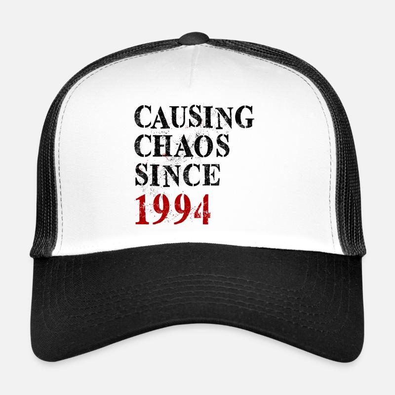 Causing Chaos since 1994 - Geburtstag 1994 Trucker Cap