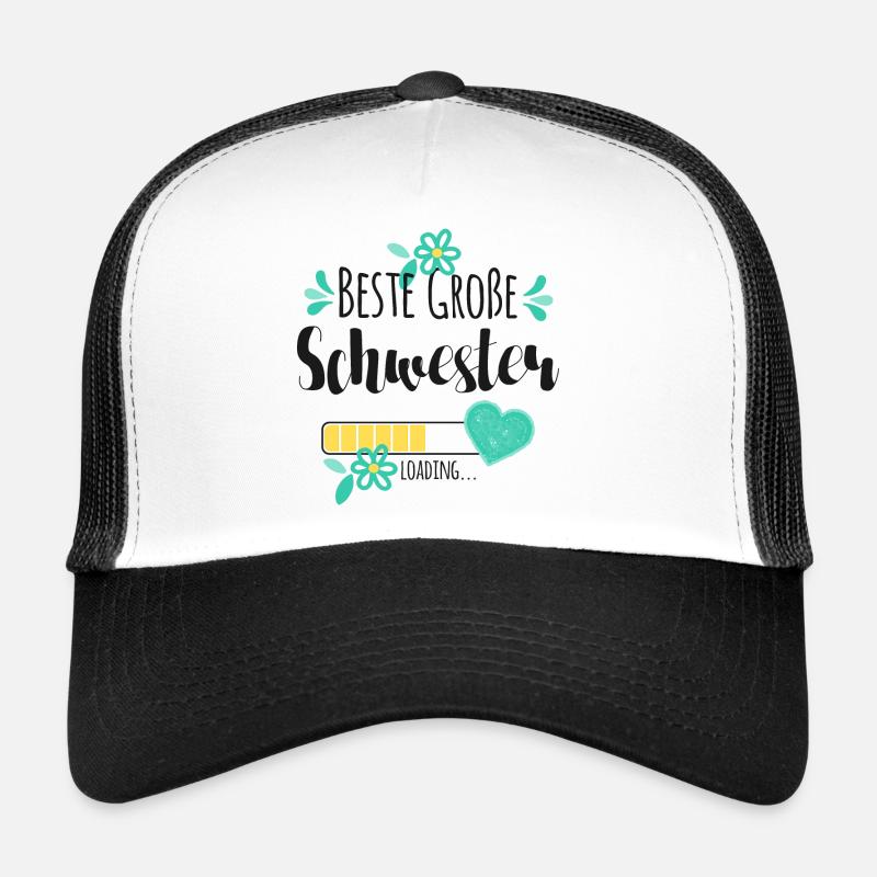 Beste Große Schwester Loading Trucker Cap