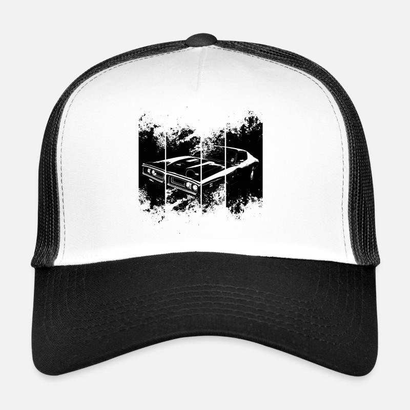 Muscle Car Trucker Cap