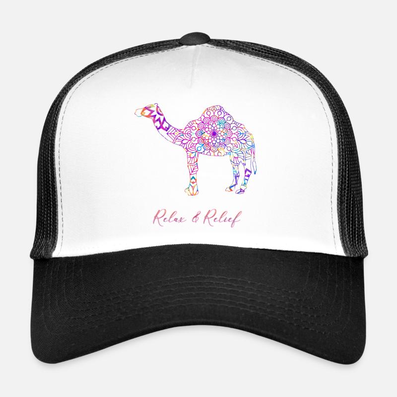 Relax&Relief Camel Trucker Cap