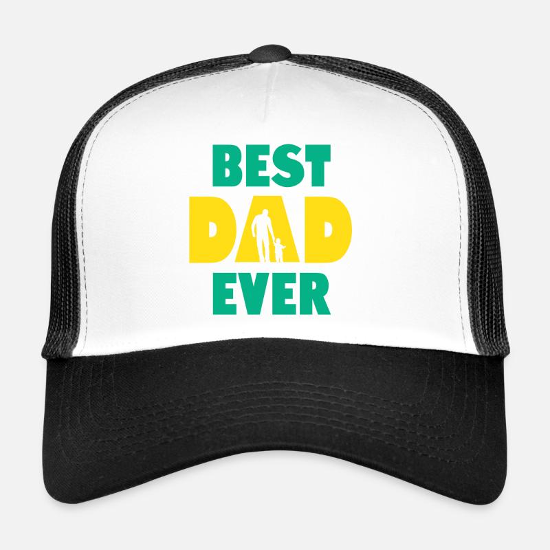 Meilleur papa de tous les temps Casquette trucker 