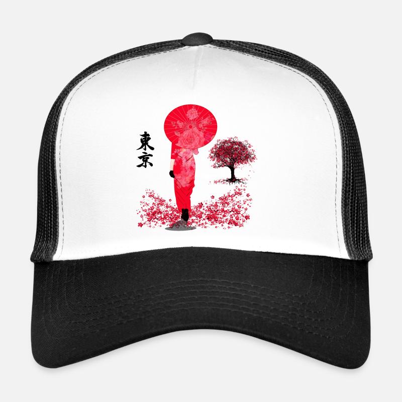 DIE DAME IN ROT | ÄSTHETISCHE ROTE VIBES Trucker Cap