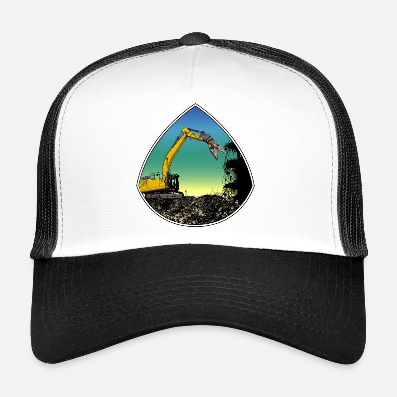 Pelle détachable Casquette trucker 