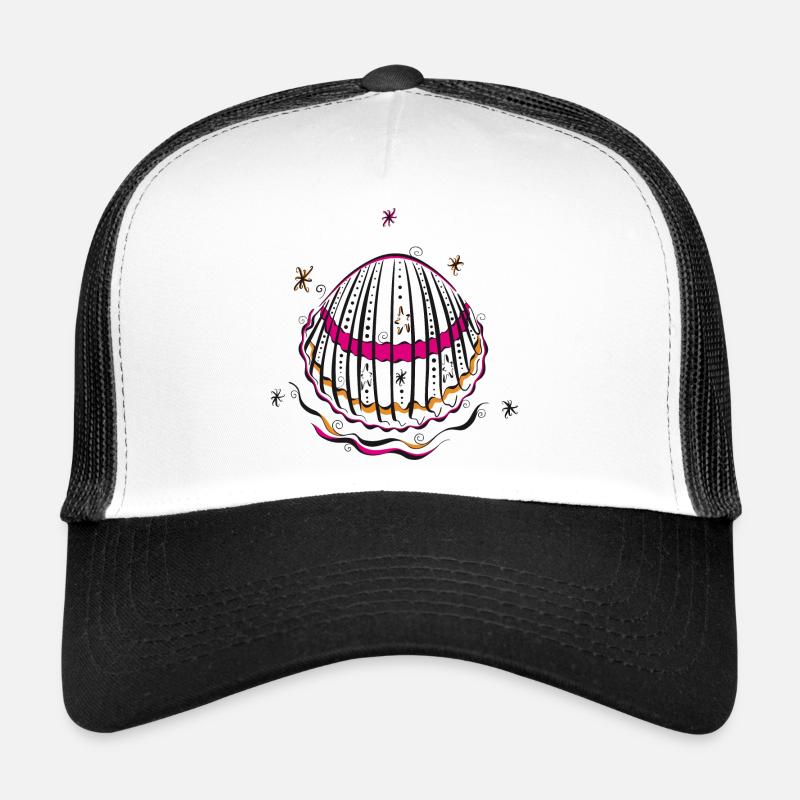 Muschel Sommer Urlaub Trucker Cap