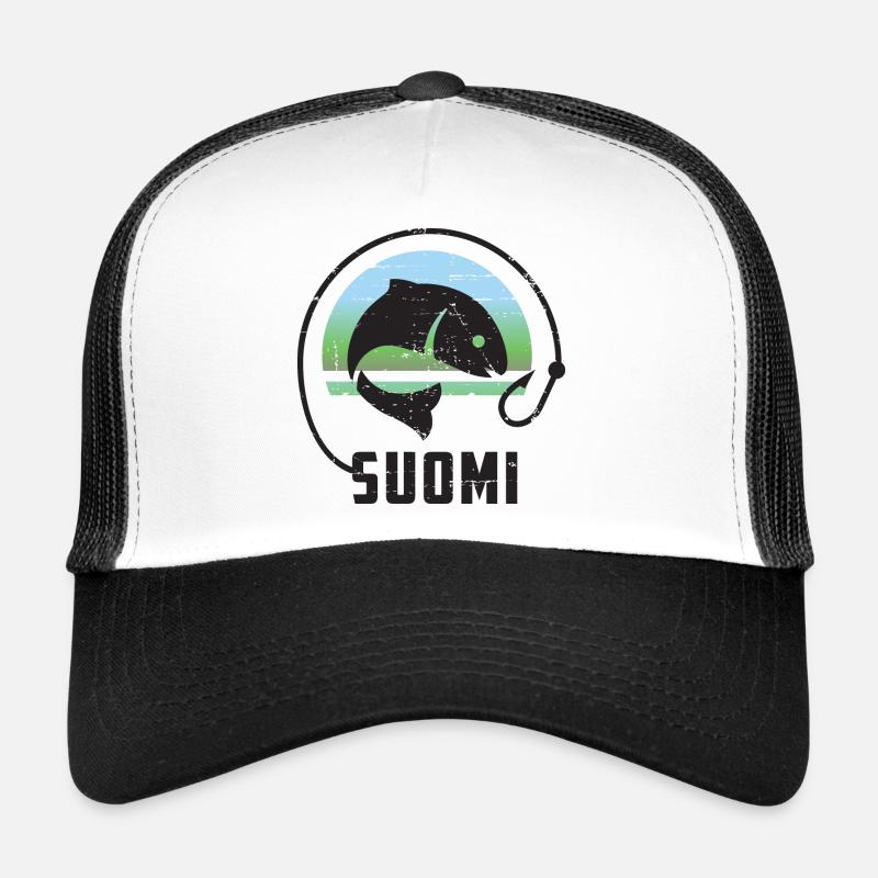 Finnland Angel Urlaub Trucker Cap