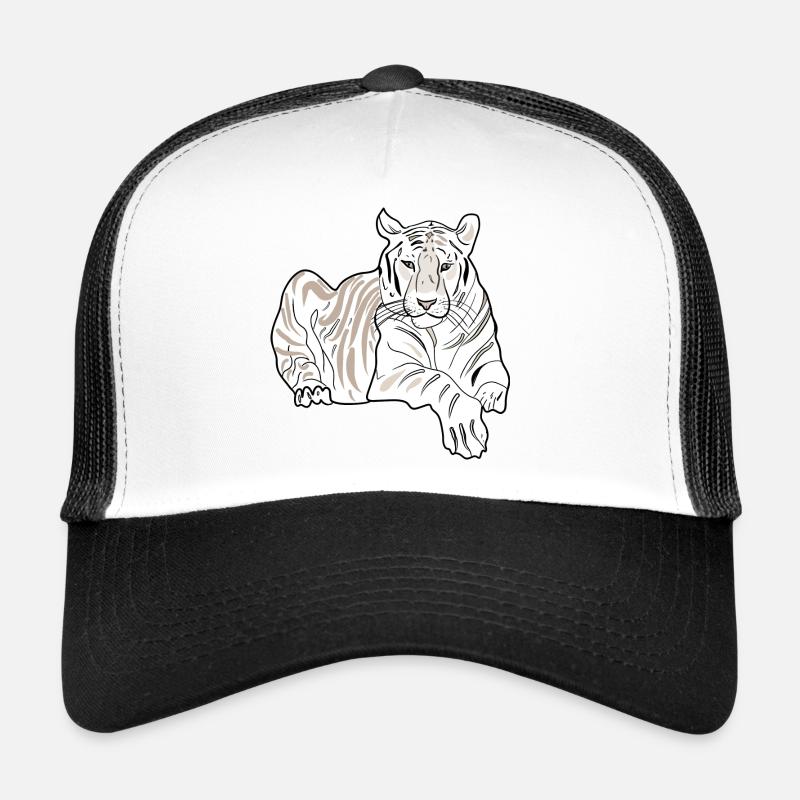 TIGRE COUCHÉ Casquette trucker 