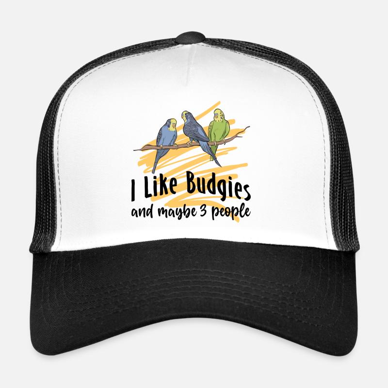 Perruche ondulée Casquette trucker 