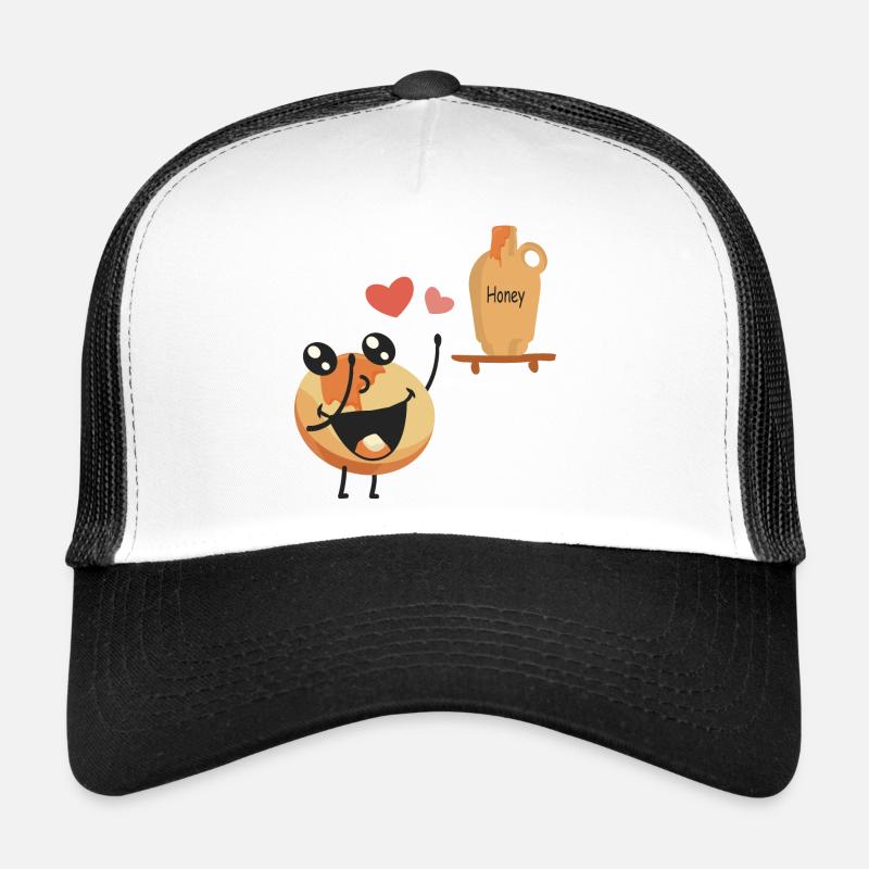Pfannkuchen liebt Honig Trucker Cap