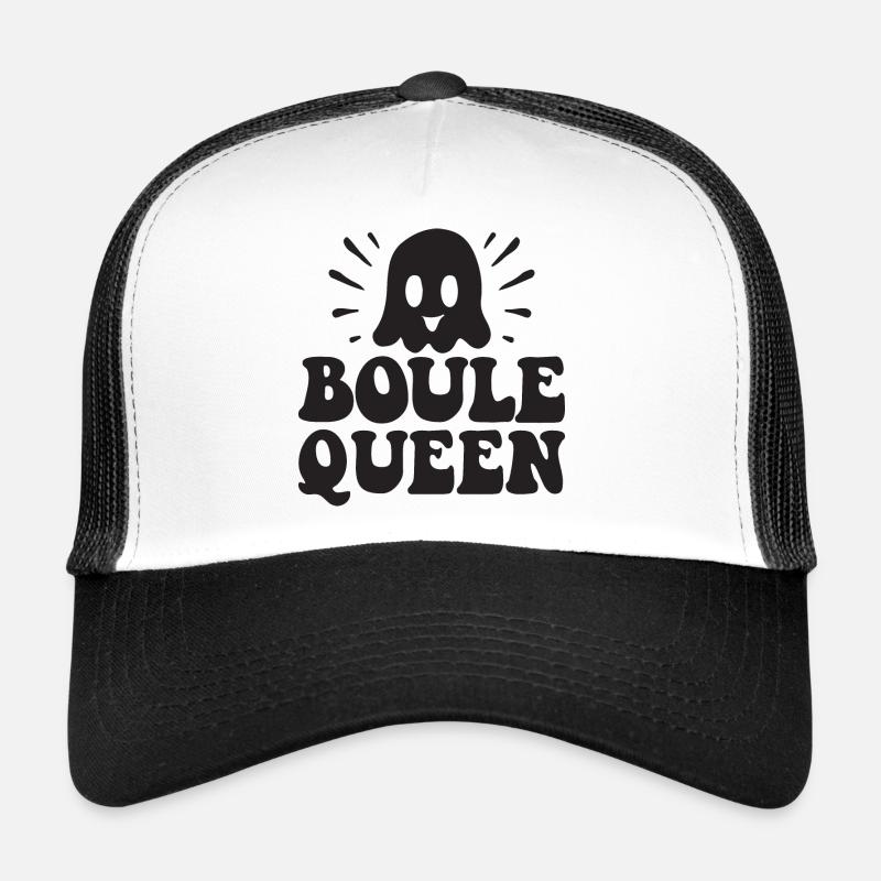 Tenue Boule Queen Queen pour les joueurs de boules Casquette trucker 