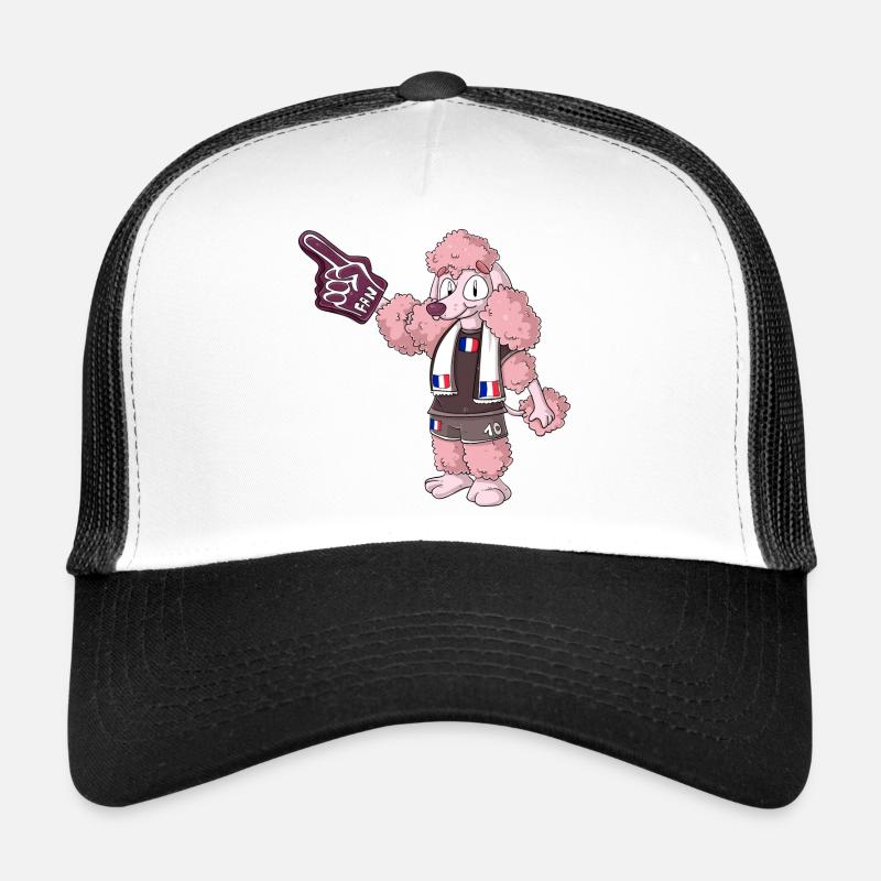 Fan Pudel Frankreich Trucker Cap