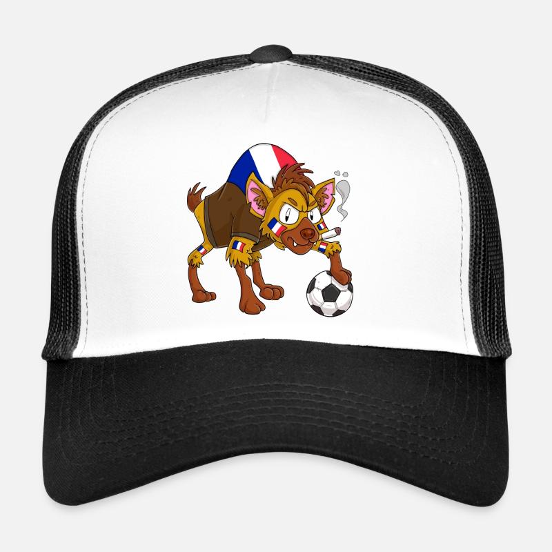 Hyäne Fan Frankreich Trucker Cap