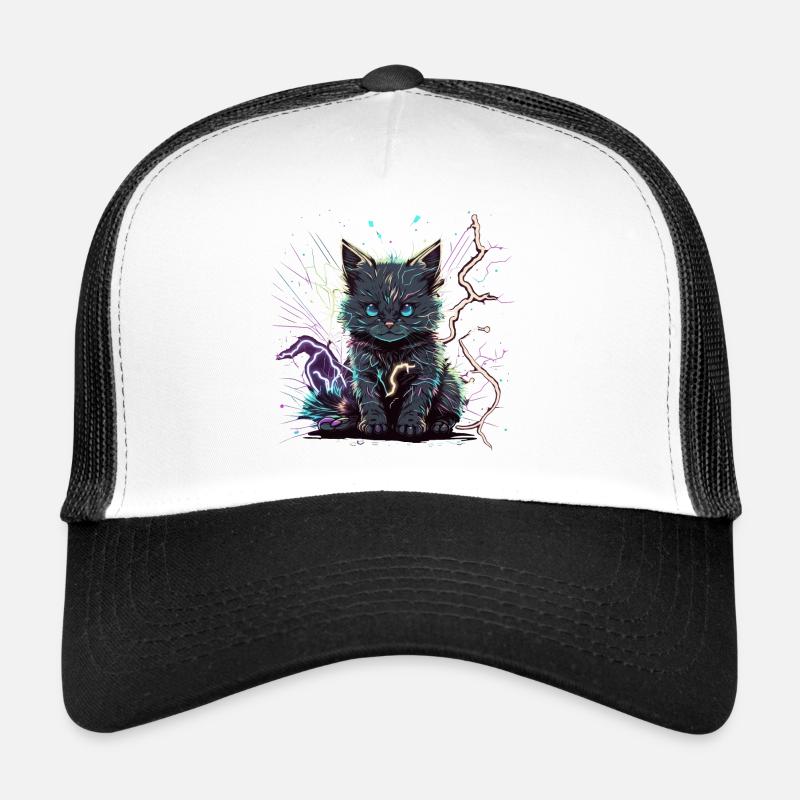 Beast Electric Cat Trucker Cap