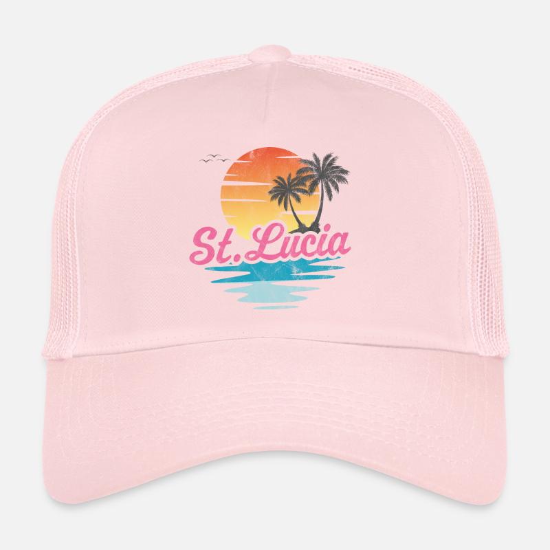 Sainte-Lucie Casquette trucker 