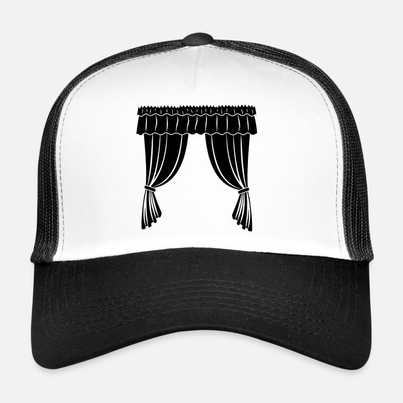 Vorhänge Theater oder Geschäft Trucker Cap