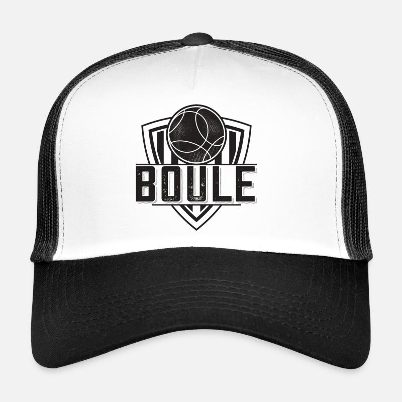 Boule boule boules pour bouler pétanque Casquette trucker 