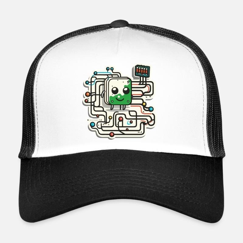 Le circuit quantique Casquette trucker 