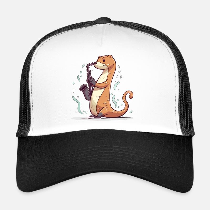Saxophone Otter Trucker Cap