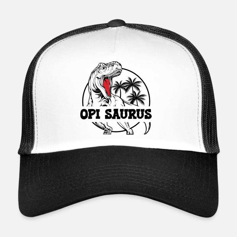Opi Saurus Grosspapi Opa Schweiz Trucker Cap
