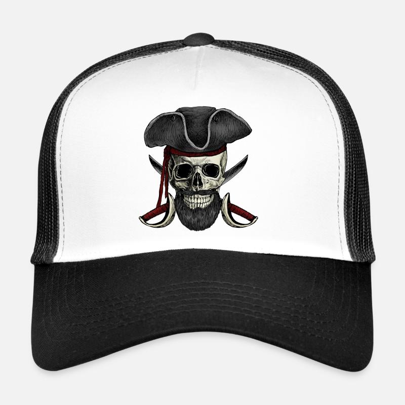 pirate, privateer, buccaneer, buccaneer Trucker Cap