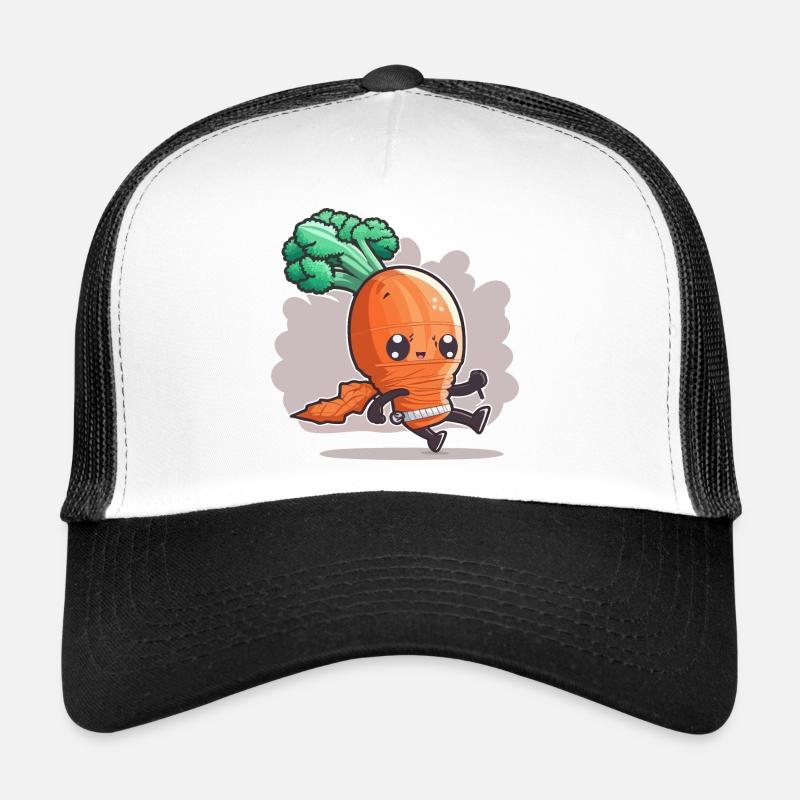 Carrot Strike Trucker Cap